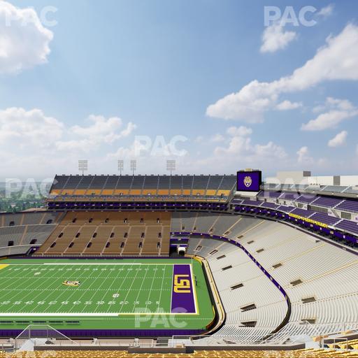 Tiger Stadium - Section 613 Seat View