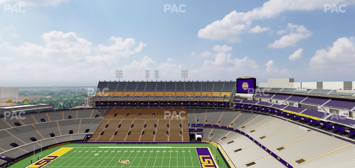 Tiger Stadium - Section 614 Seat View