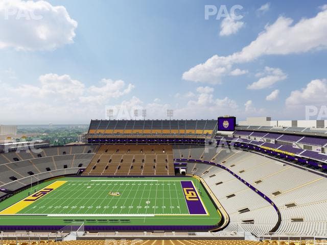 Tiger Stadium - Section 614 Seat View