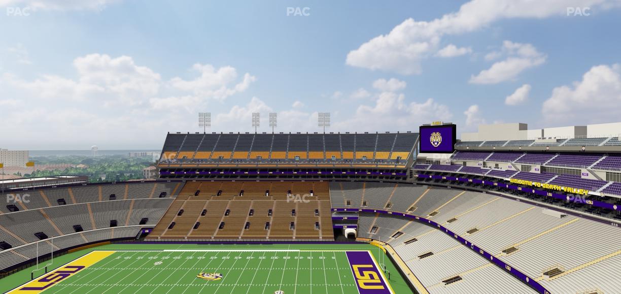 Tiger Stadium - Section 614 Seat View