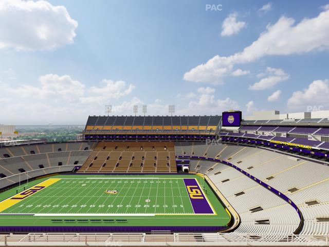 Tiger Stadium - Section 614 Seat View