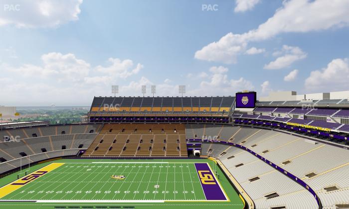 Tiger Stadium - Section 614 Seat View