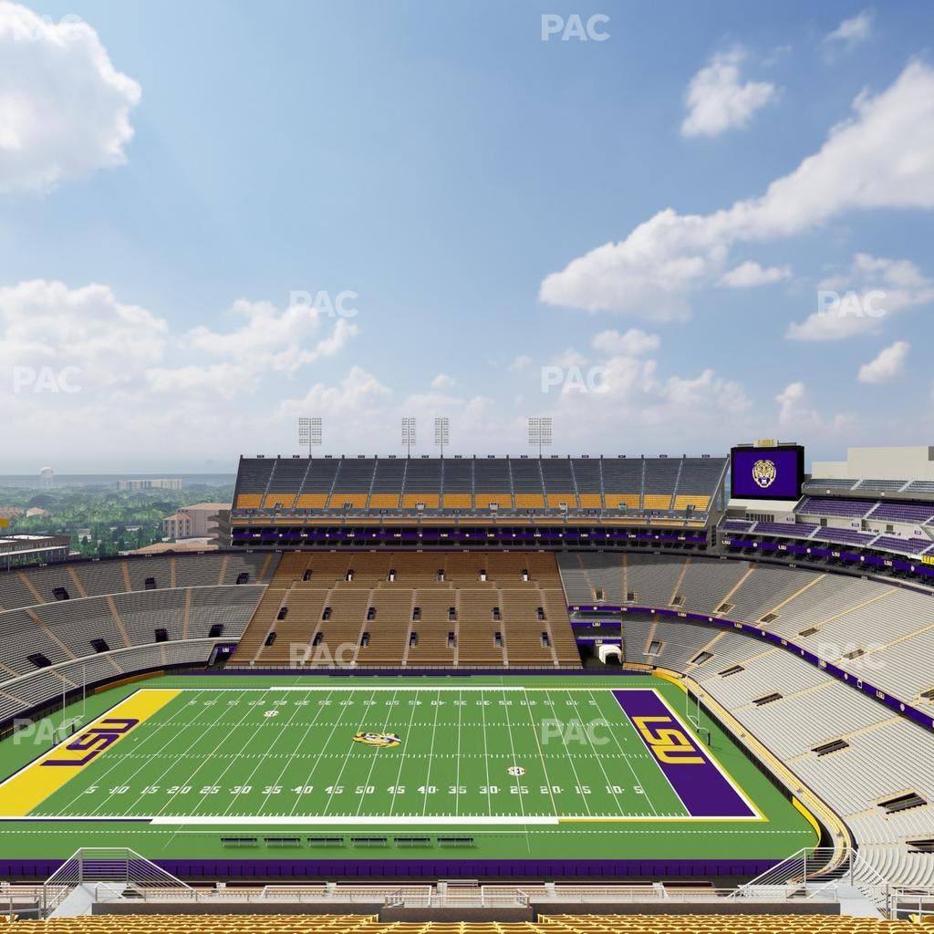 Tiger Stadium - Section 615 Seat View