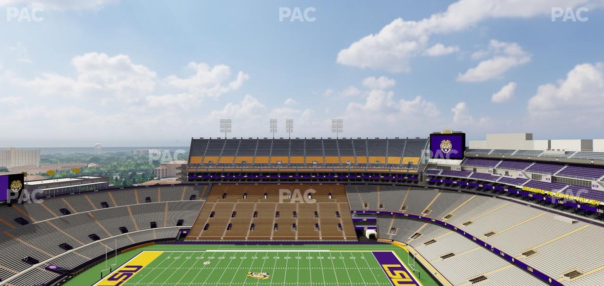 Tiger Stadium - Section 615 Seat View