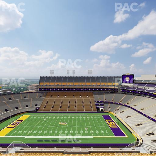 Tiger Stadium - Section 615 Seat View