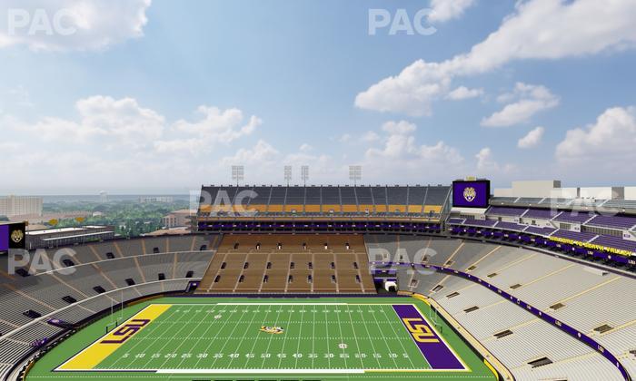 Tiger Stadium - Section 615 Seat View