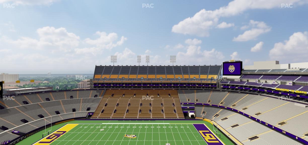 Tiger Stadium - Section 615 Seat View