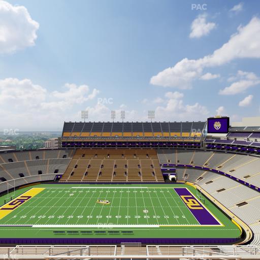Tiger Stadium - Section 615 Seat View