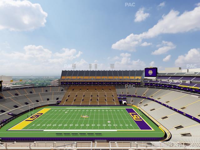 Tiger Stadium - Section 615 Seat View