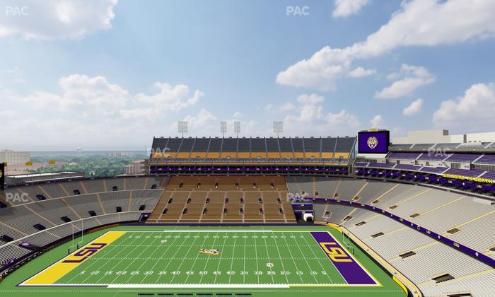 Tiger Stadium - Section 615 Seat View