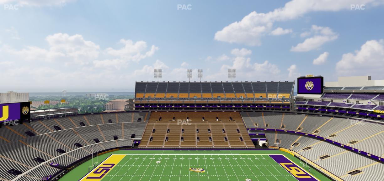 Tiger Stadium - Section 616 Seat View