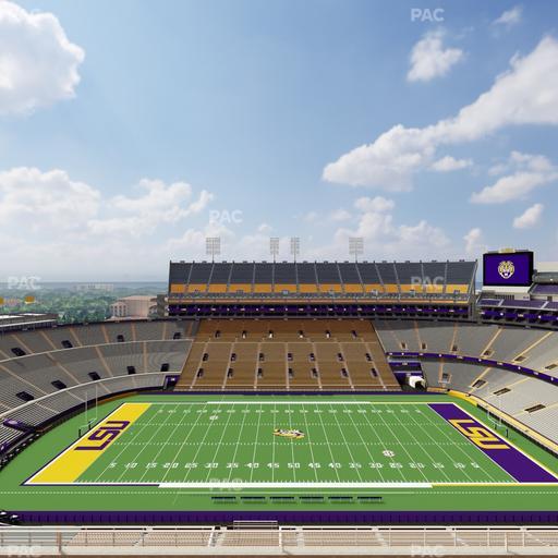 Tiger Stadium - Section 616 Seat View