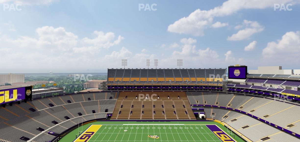 Tiger Stadium - Section 616 Seat View