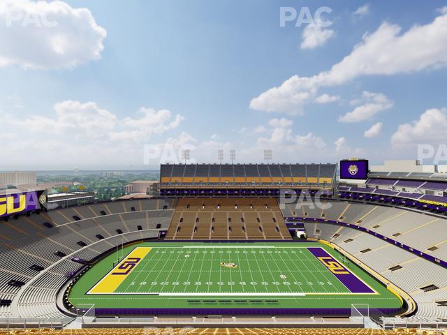 Tiger Stadium - Section 616 Seat View