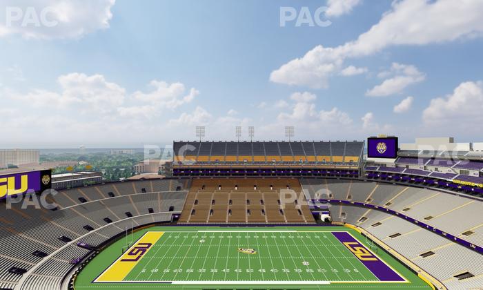 Tiger Stadium - Section 616 Seat View