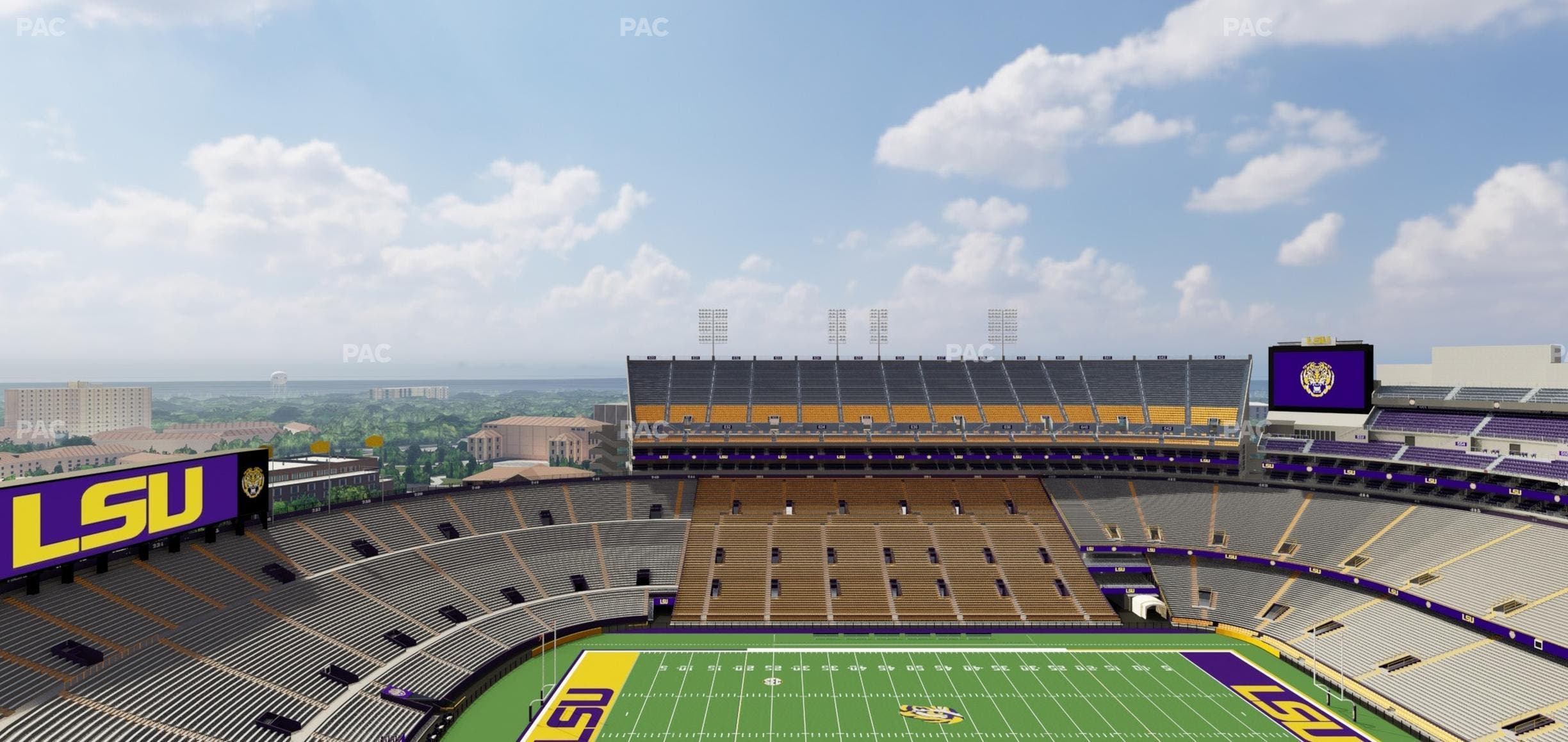 Tiger Stadium - Section 617 Seat View