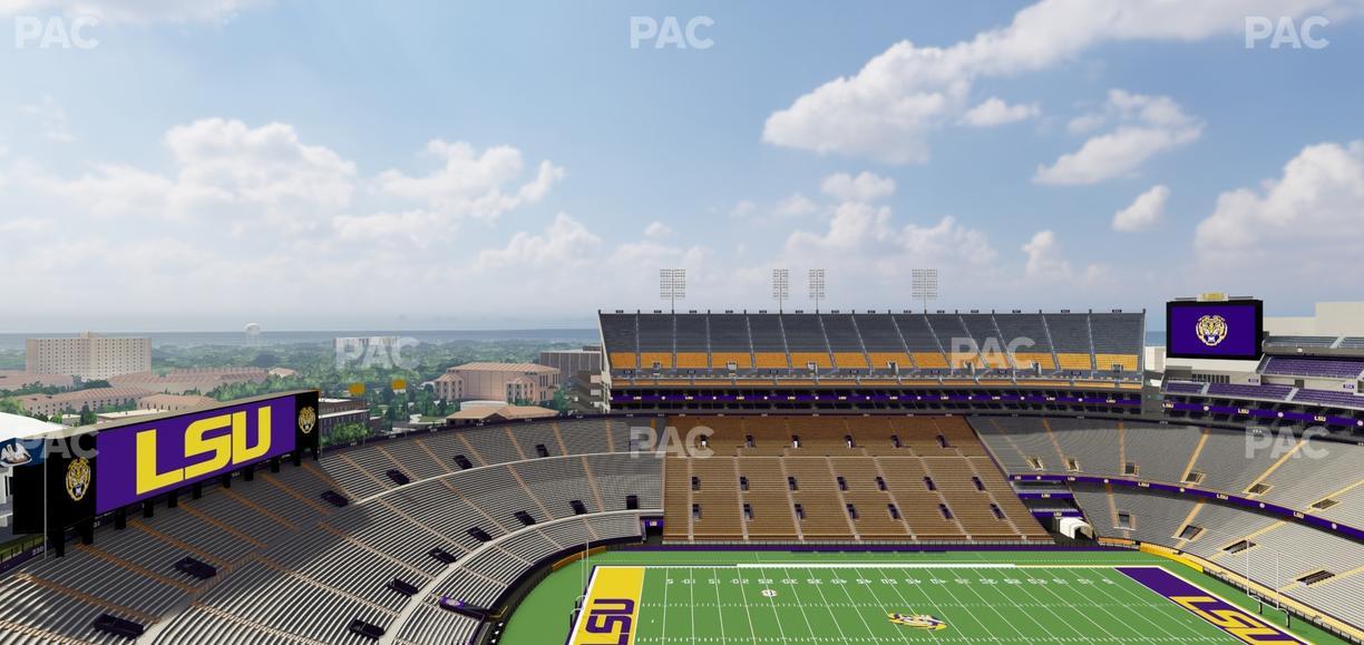 Tiger Stadium - Section 618 Seat View