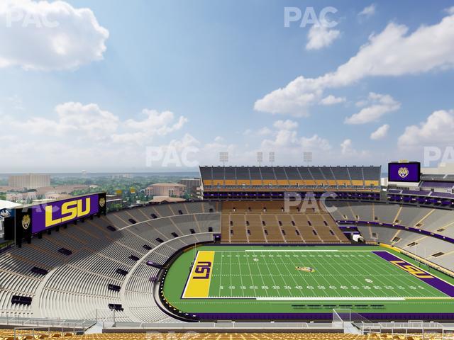Tiger Stadium - Section 618 Seat View