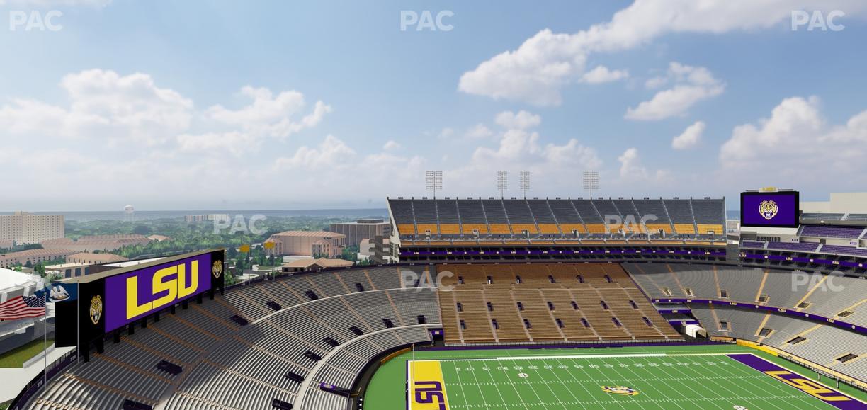 Tiger Stadium - Section 619 Seat View