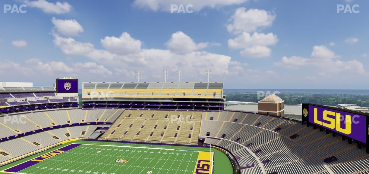 Tiger Stadium - Section 630 Seat View