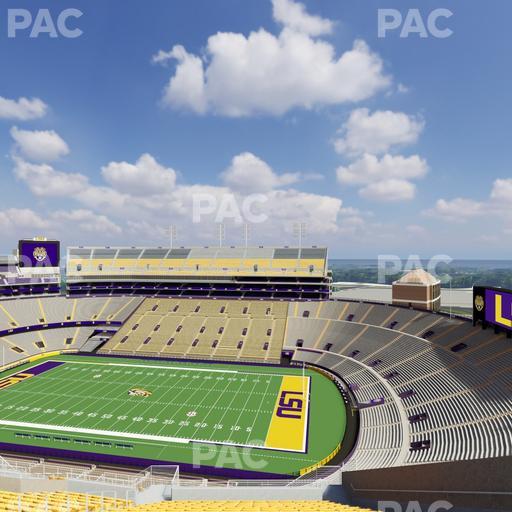 Tiger Stadium - Section 630 Seat View