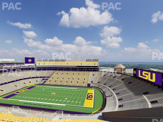 Tiger Stadium - Section 630 Seat View