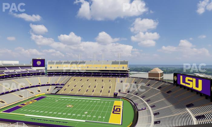 Tiger Stadium - Section 630 Seat View