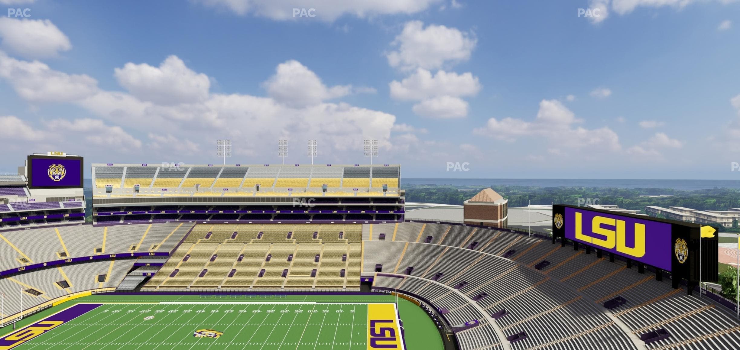 Tiger Stadium - Section 631 Seat View