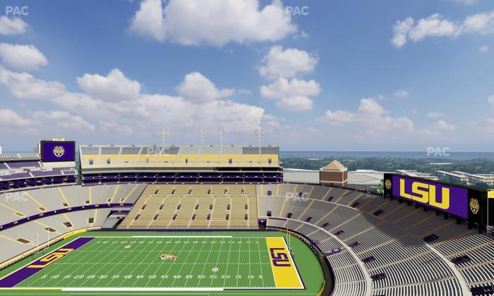 Tiger Stadium - Section 632 Seat View