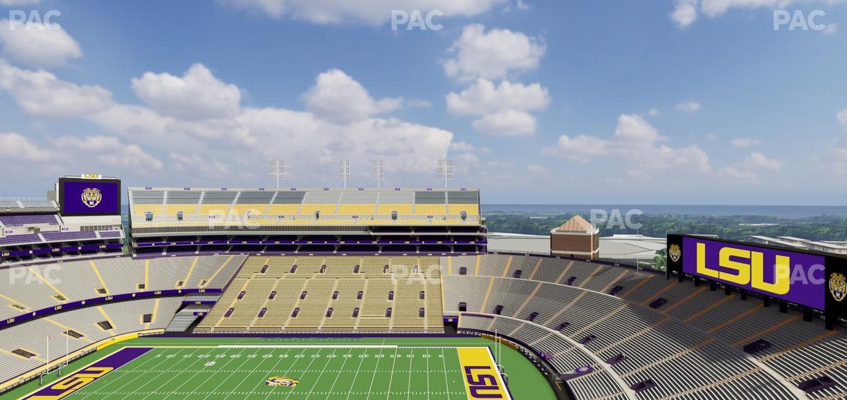 Tiger Stadium - Section 632 Seat View