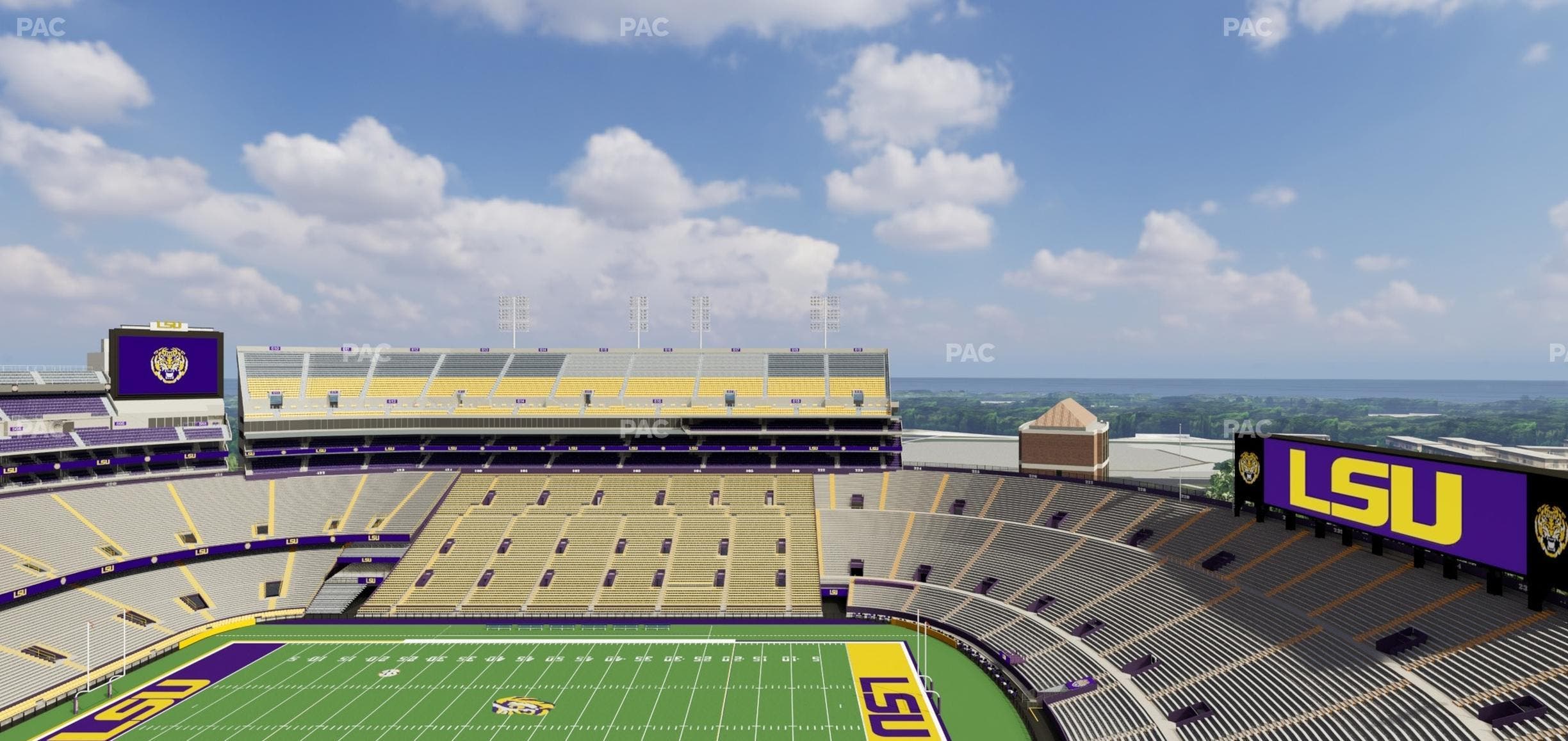 Tiger Stadium - Section 632 Seat View