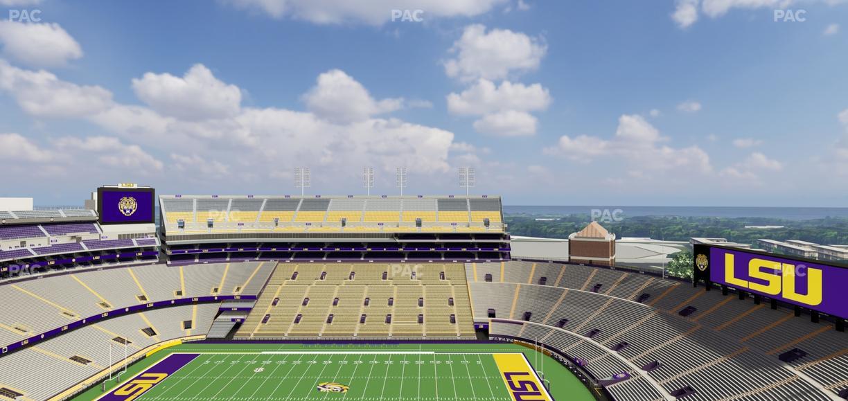 Tiger Stadium - Section 633 Seat View