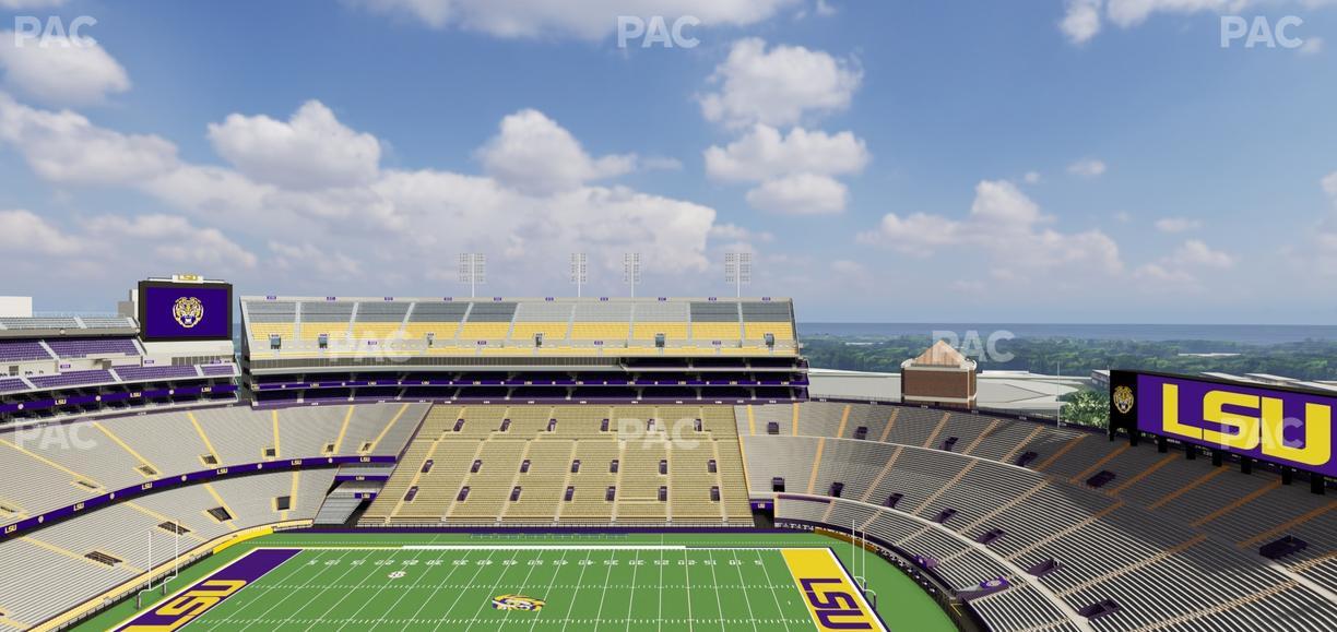 Tiger Stadium - Section 633 Seat View