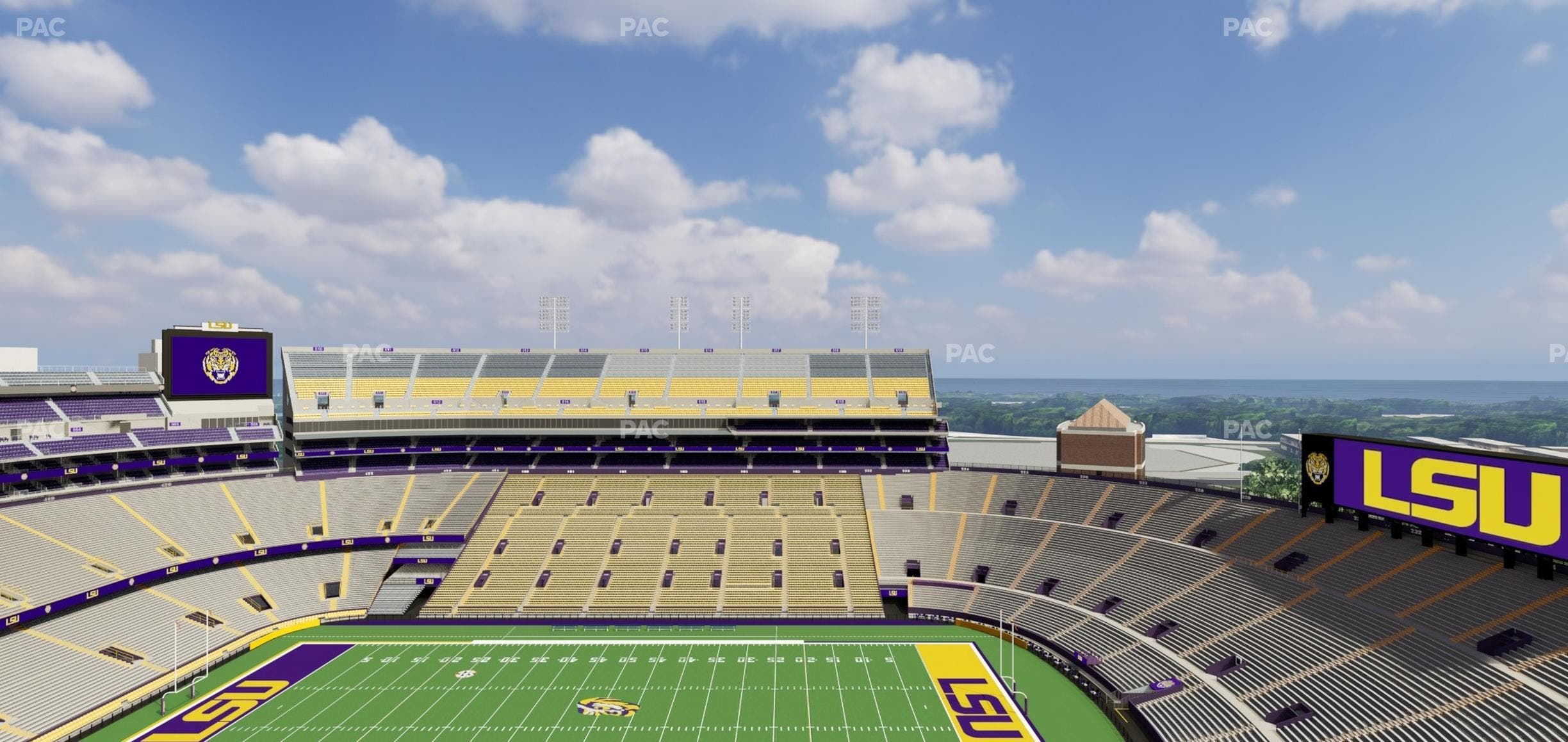 Tiger Stadium - Section 633 Seat View