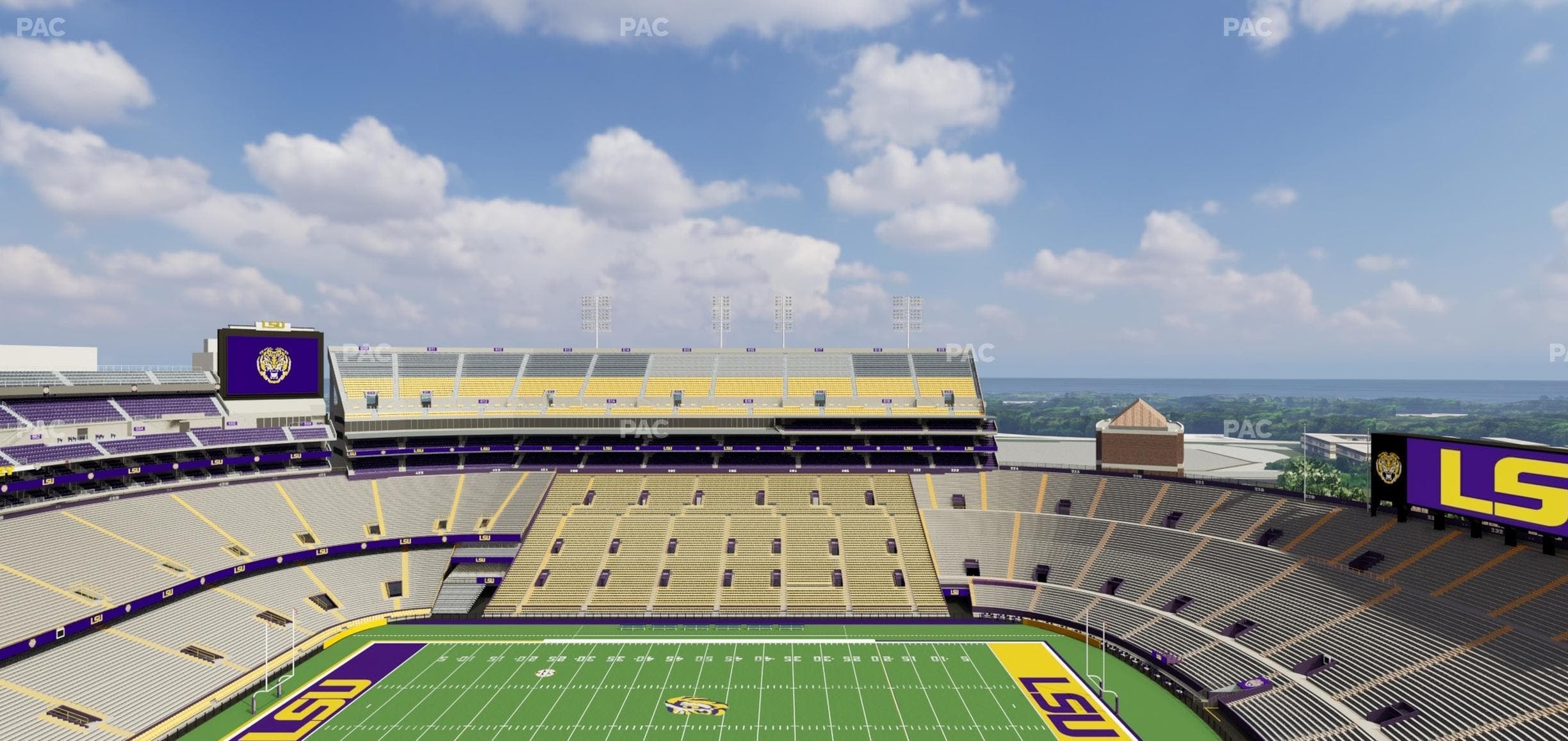 Tiger Stadium - Section 634 Seat View