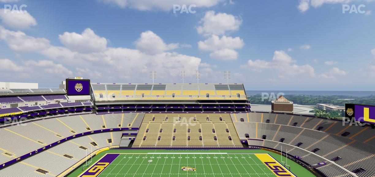 Tiger Stadium - Section 635 Seat View