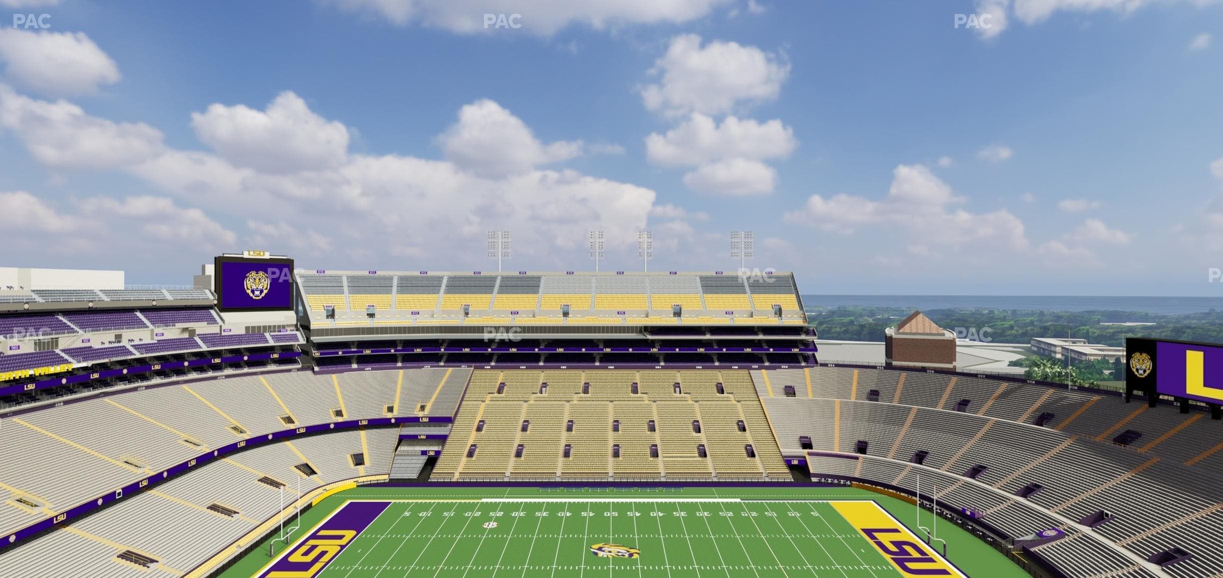 Tiger Stadium - Section 635 Seat View
