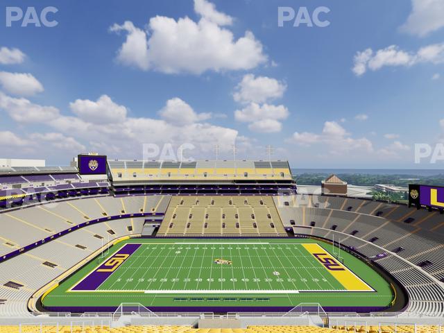 Tiger Stadium - Section 635 Seat View