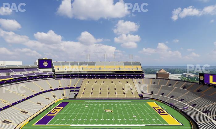 Tiger Stadium - Section 635 Seat View
