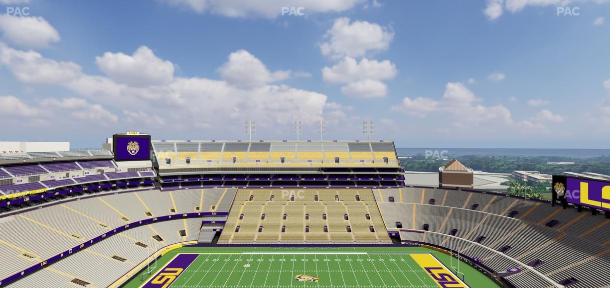Tiger Stadium - Section 635 Seat View