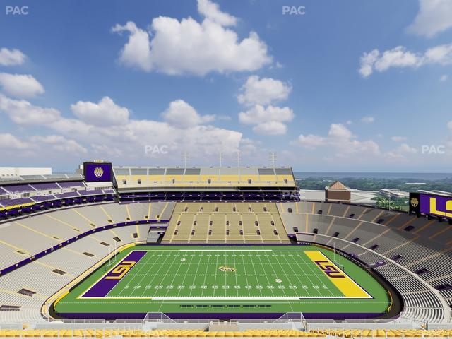 Tiger Stadium - Section 635 Seat View