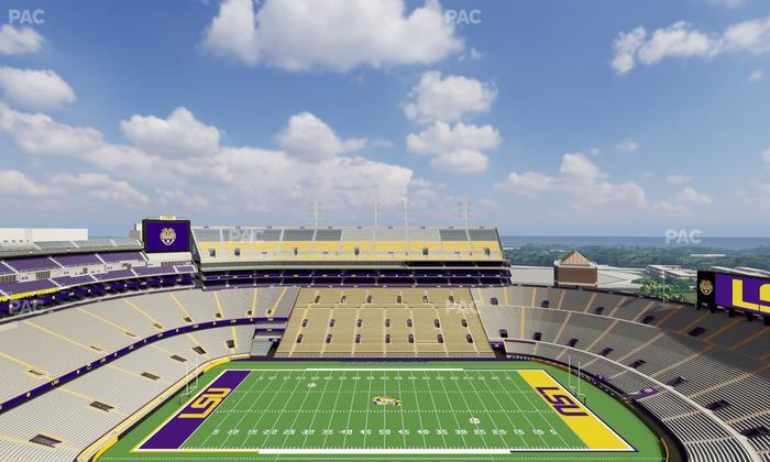 Tiger Stadium - Section 635 Seat View