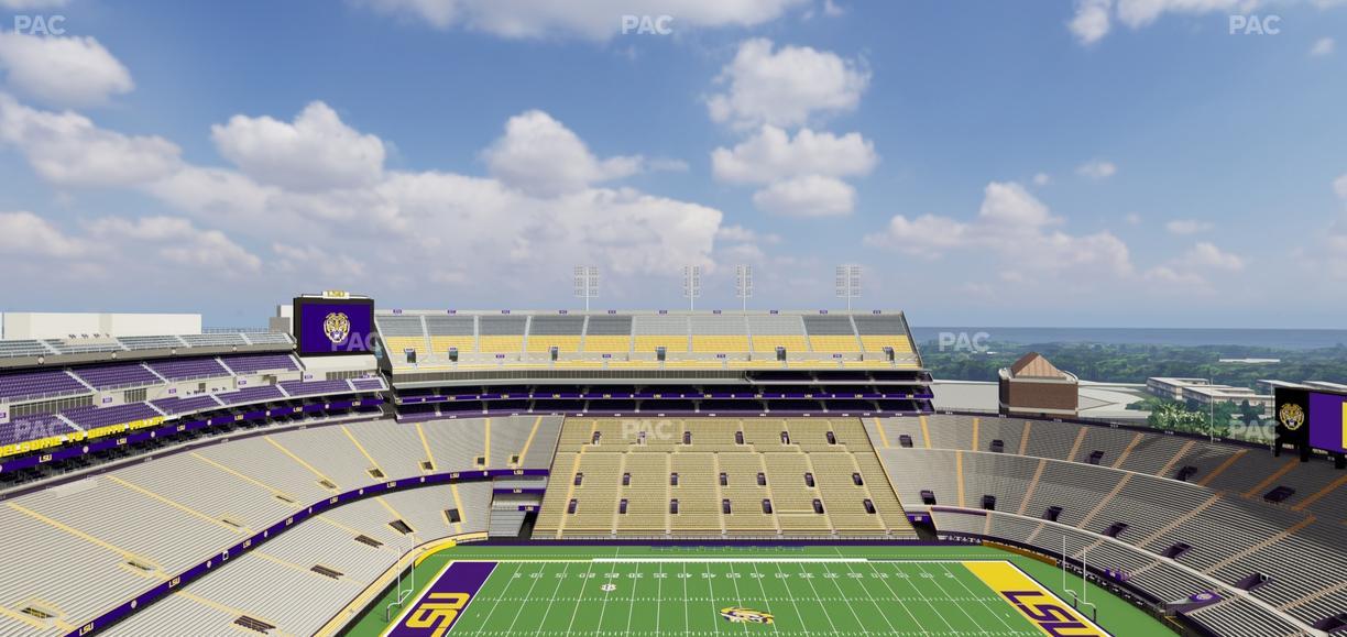 Tiger Stadium - Section 636 Seat View