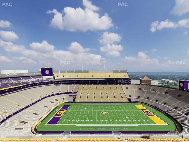 Tiger Stadium - Section 636 Seat View