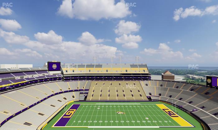 Tiger Stadium - Section 636 Seat View