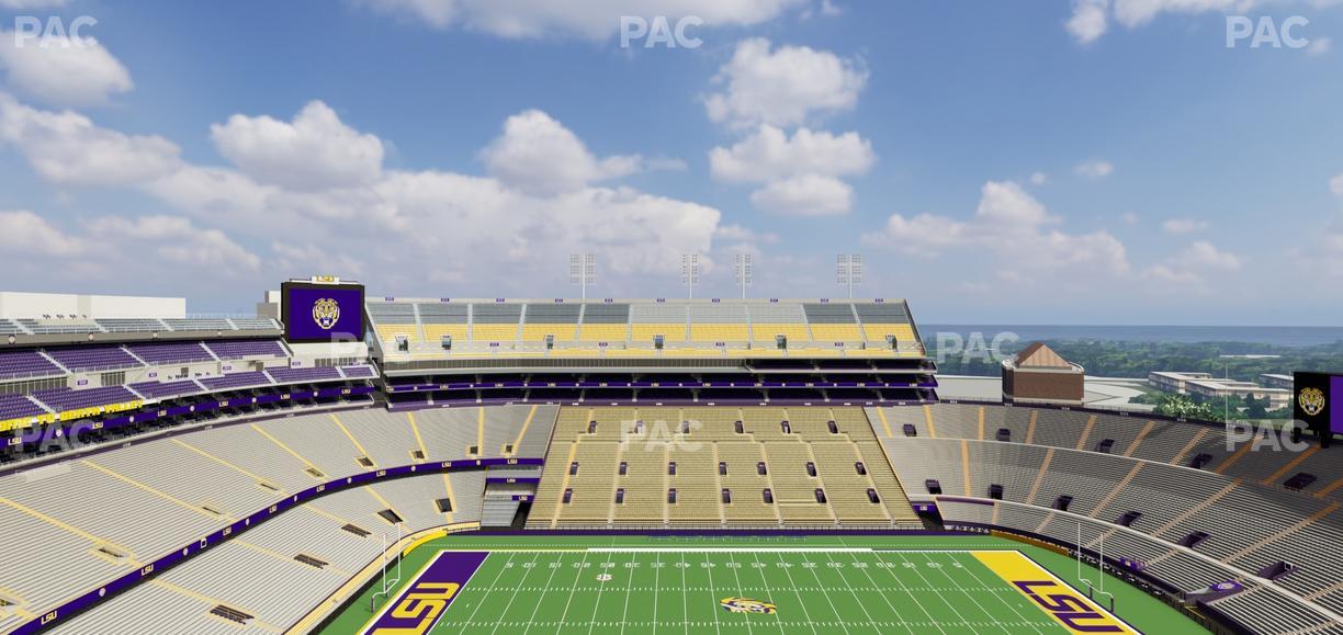 Tiger Stadium - Section 636 Seat View