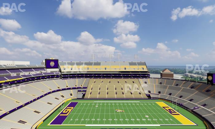 Tiger Stadium - Section 636 Seat View