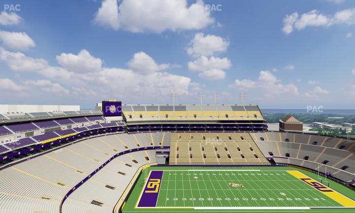 Tiger Stadium - Section 638 Seat View