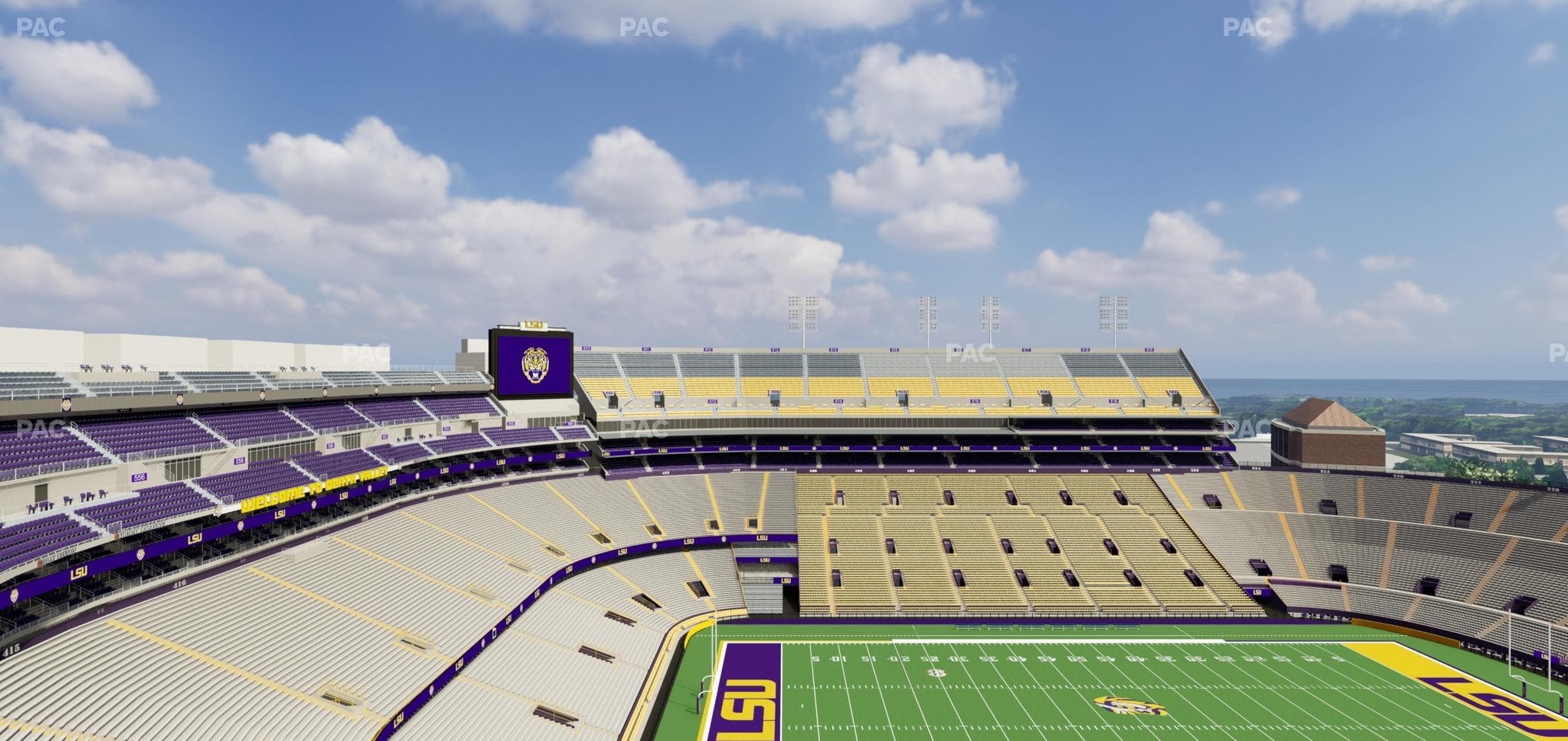 Tiger Stadium - Section 639 Seat View