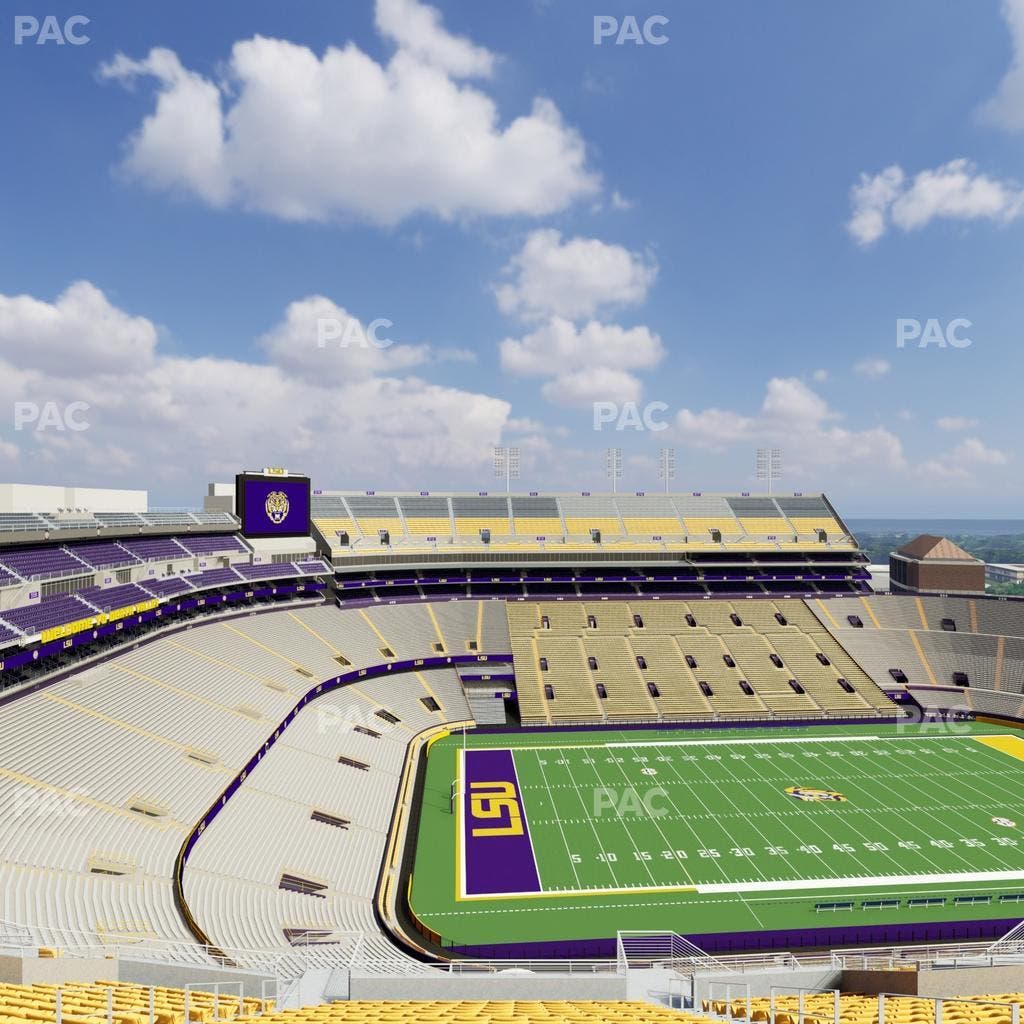Tiger Stadium - Section 640 Seat View